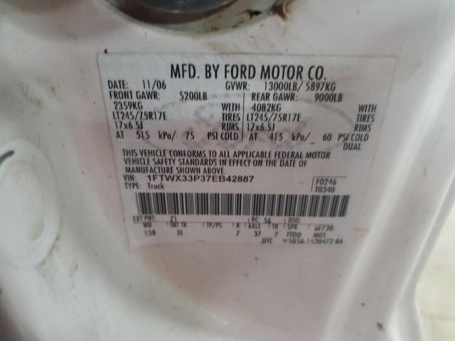 Photo 11 VIN: 1FTWX33P37EB42887 - FORD F350 SUPER 