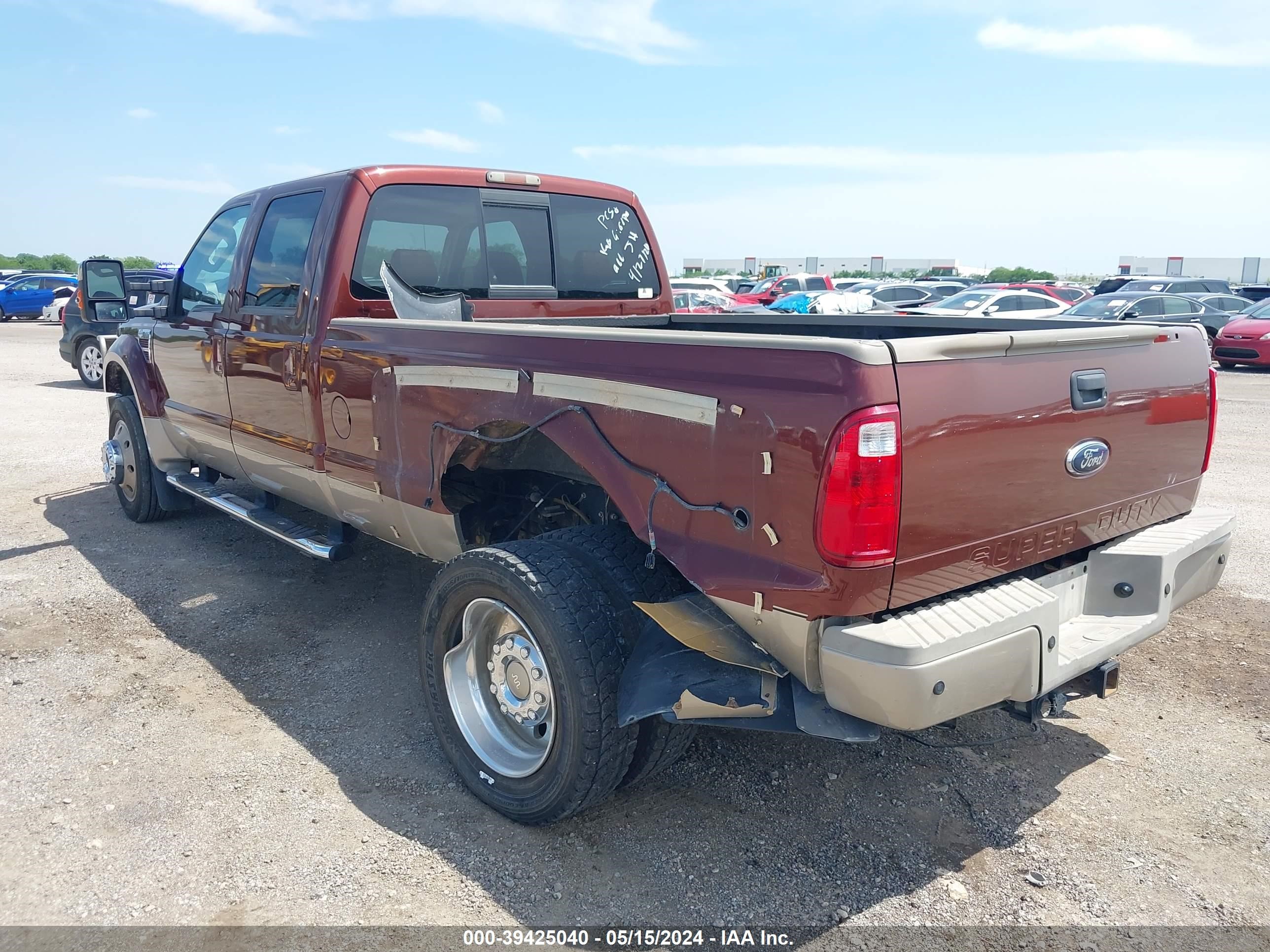 Photo 10 VIN: 1FTXW43R88EC87021 - FORD F450 