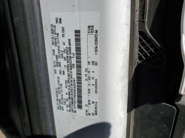 Photo 9 VIN: 1FTYE1YM3GKA20341 - FORD TRANSIT T- 