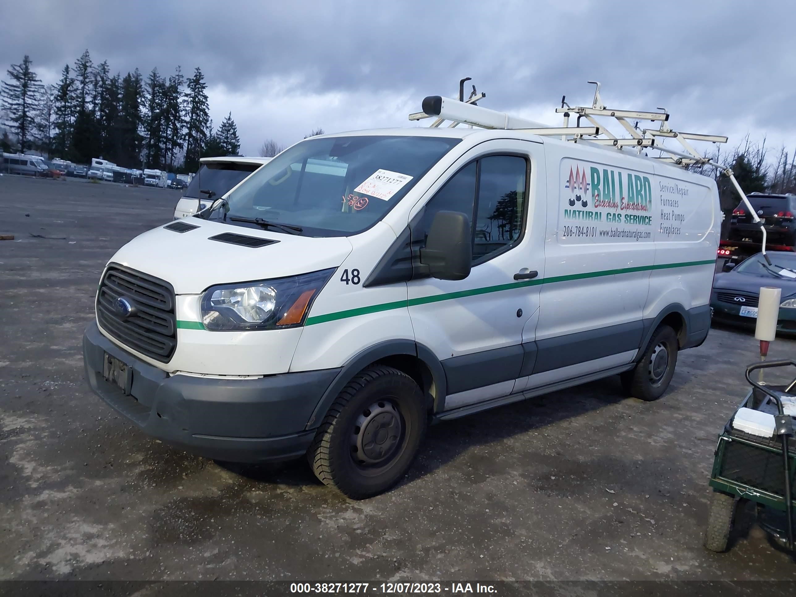 Photo 1 VIN: 1FTYE1ZM7HKB07059 - FORD TRANSIT 