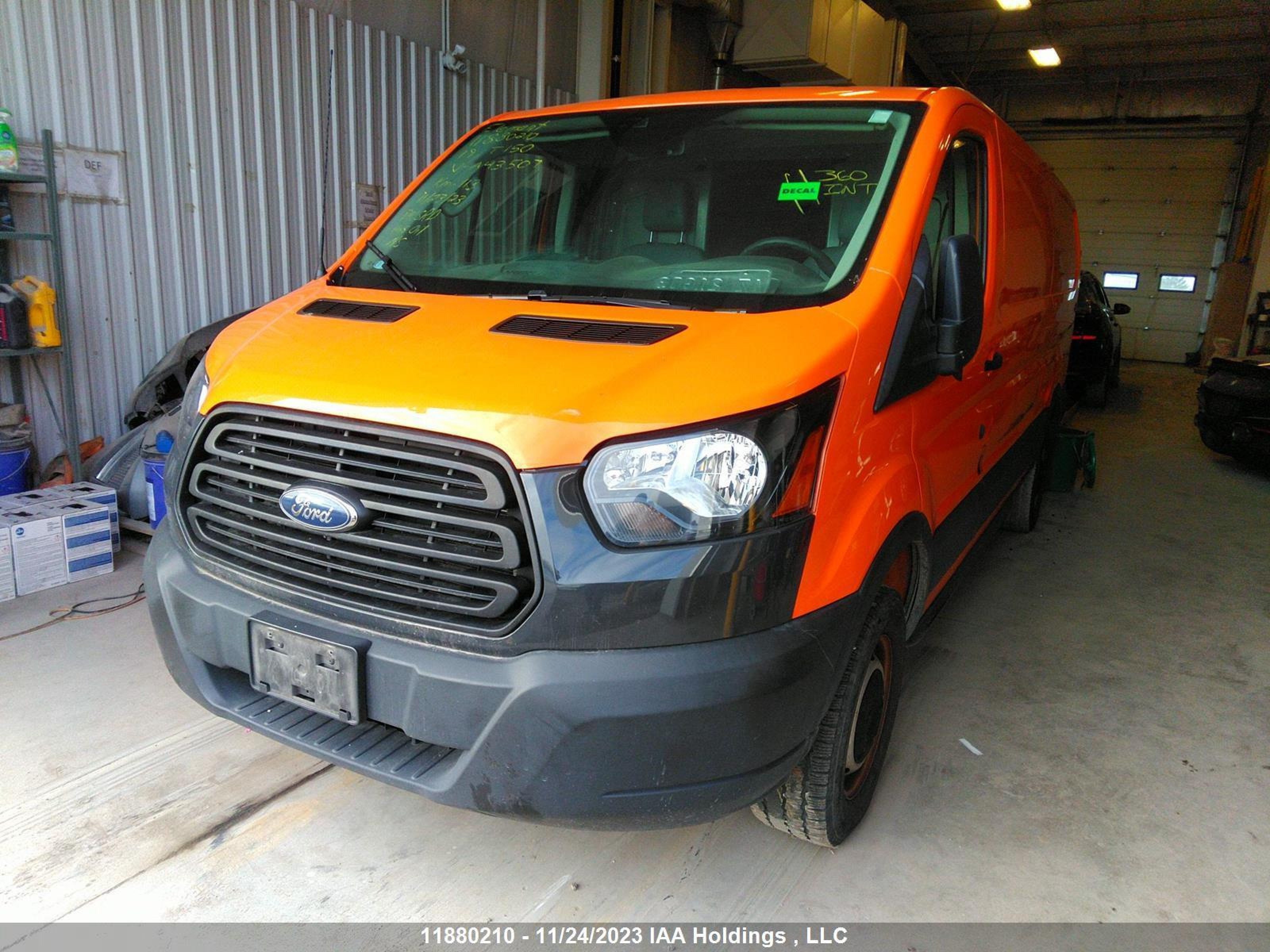 Photo 1 VIN: 1FTYE9ZM8KKA43507 - FORD TRANSIT 