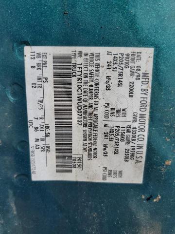 Photo 11 VIN: 1FTYR10C1WUD07137 - FORD RANGER 