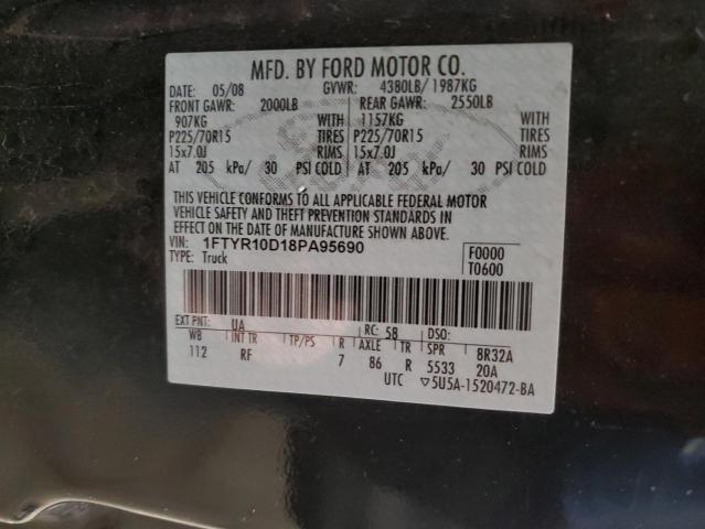 Photo 11 VIN: 1FTYR10D18PA95690 - FORD RANGER 