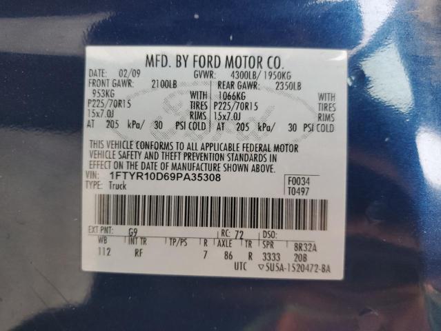 Photo 11 VIN: 1FTYR10D69PA35308 - FORD RANGER 