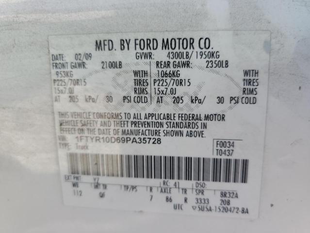 Photo 11 VIN: 1FTYR10D69PA35728 - FORD RANGER 