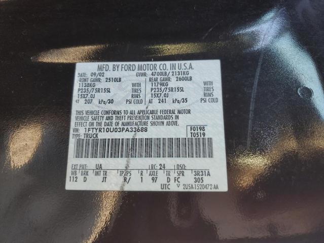 Photo 11 VIN: 1FTYR10U03PA33688 - FORD RANGER 