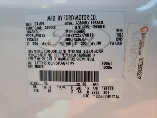 Photo 11 VIN: 1FTYR10U95PA87199 - FORD RANGER 