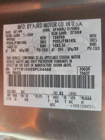 Photo 12 VIN: 1FTYR10V0XPC04468 - FORD RANGER 