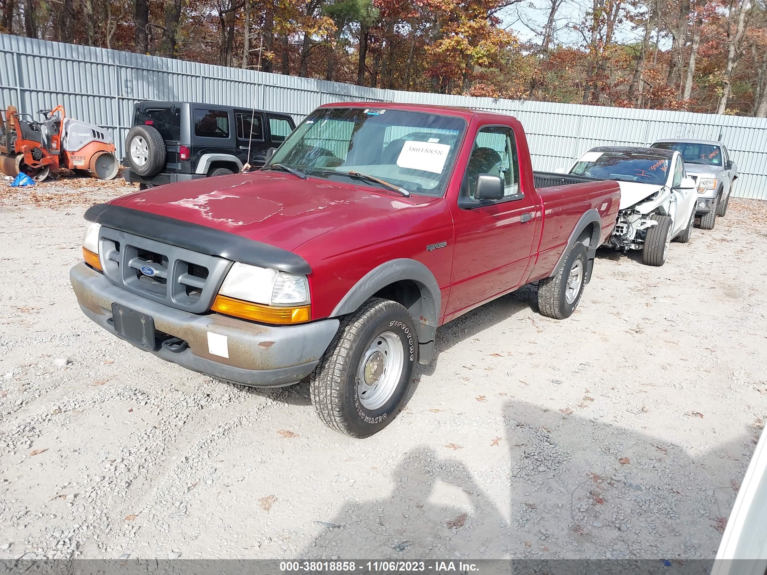 Photo 1 VIN: 1FTYR11V7YTA77516 - FORD RANGER 