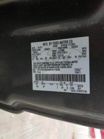 Photo 11 VIN: 1FTYR14D06PA11639 - FORD RANGER SUP 