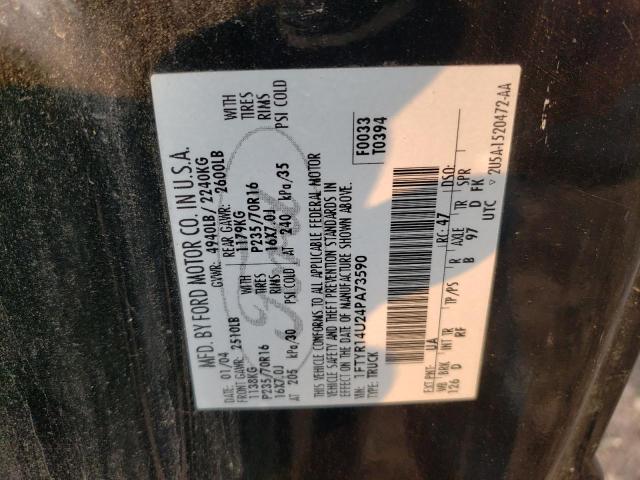 Photo 11 VIN: 1FTYR14U24PA73590 - FORD RANGER 