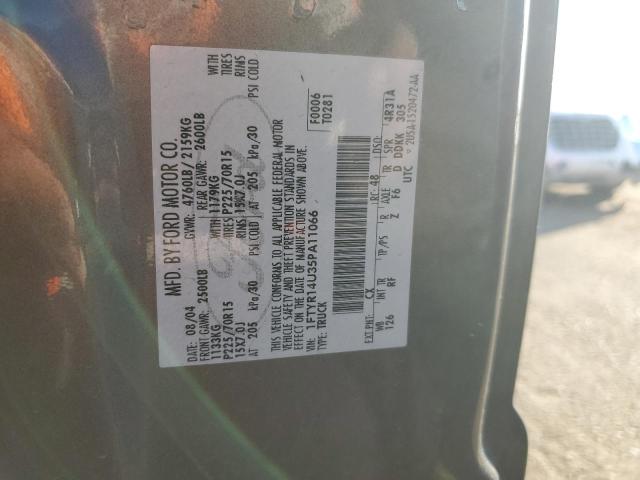 Photo 11 VIN: 1FTYR14U35PA11066 - FORD RANGER SUP 