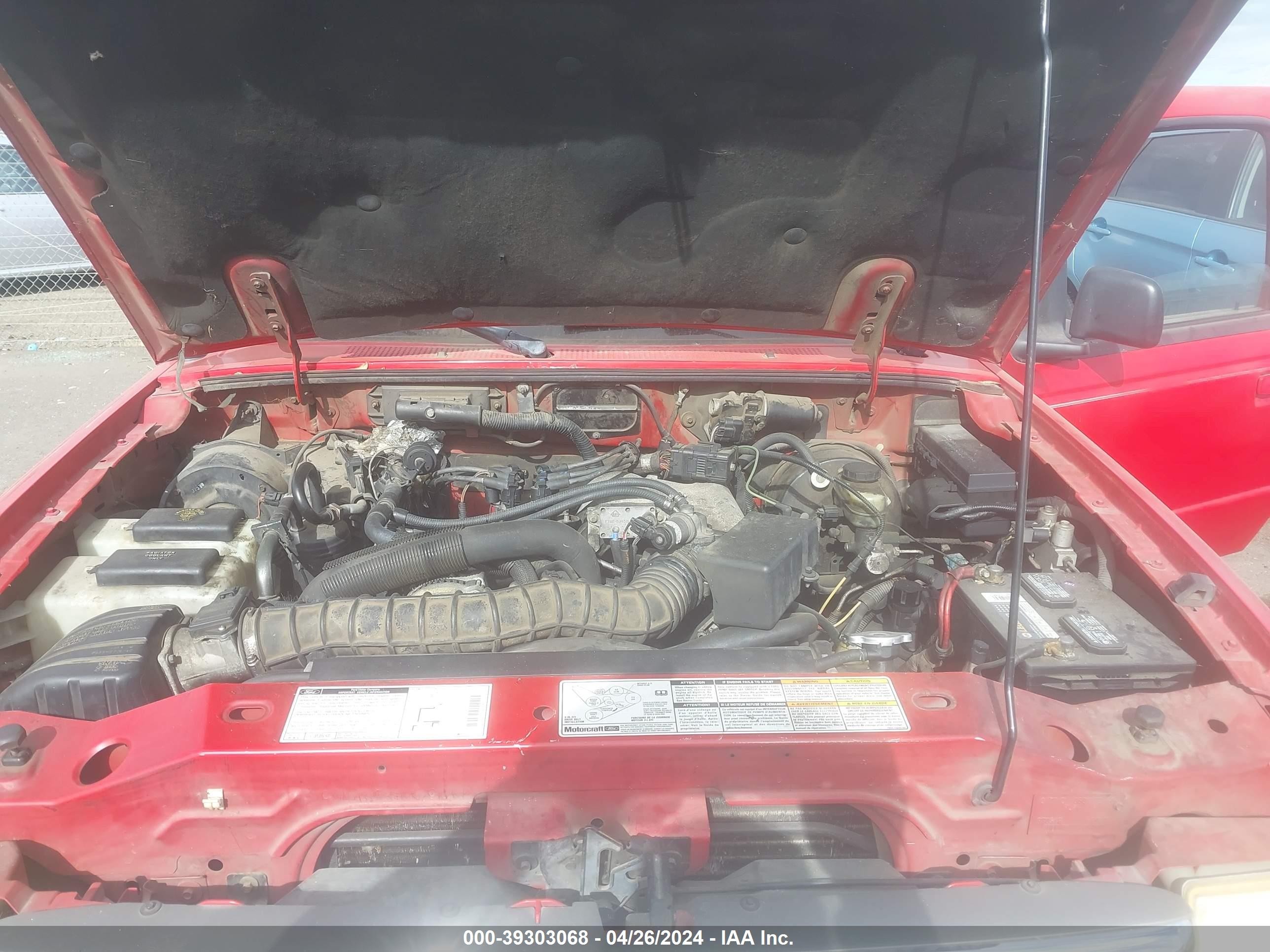 Photo 9 VIN: 1FTYR14U3WPB27983 - FORD RANGER 