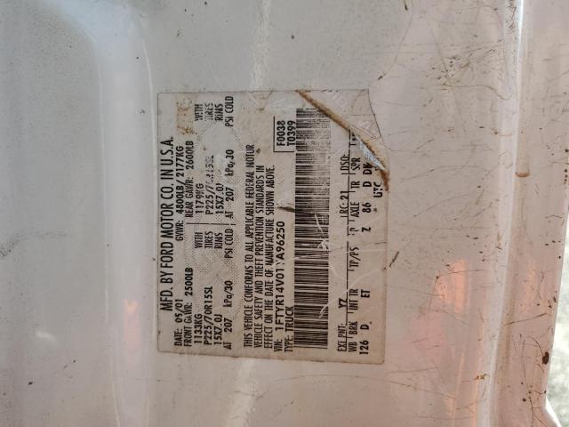 Photo 11 VIN: 1FTYR14V01TA96250 - FORD RANGER SUP 