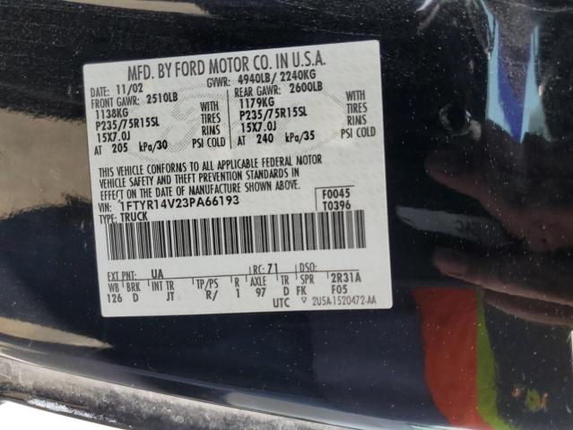 Photo 11 VIN: 1FTYR14V23PA66193 - FORD RANGER 