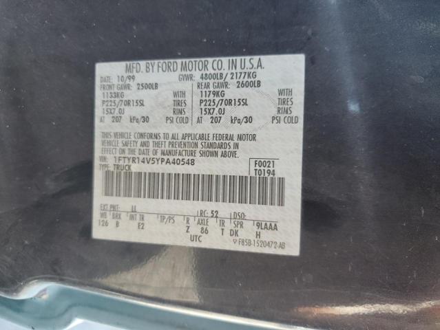 Photo 11 VIN: 1FTYR14V5YPA40548 - FORD RANGER SUP 