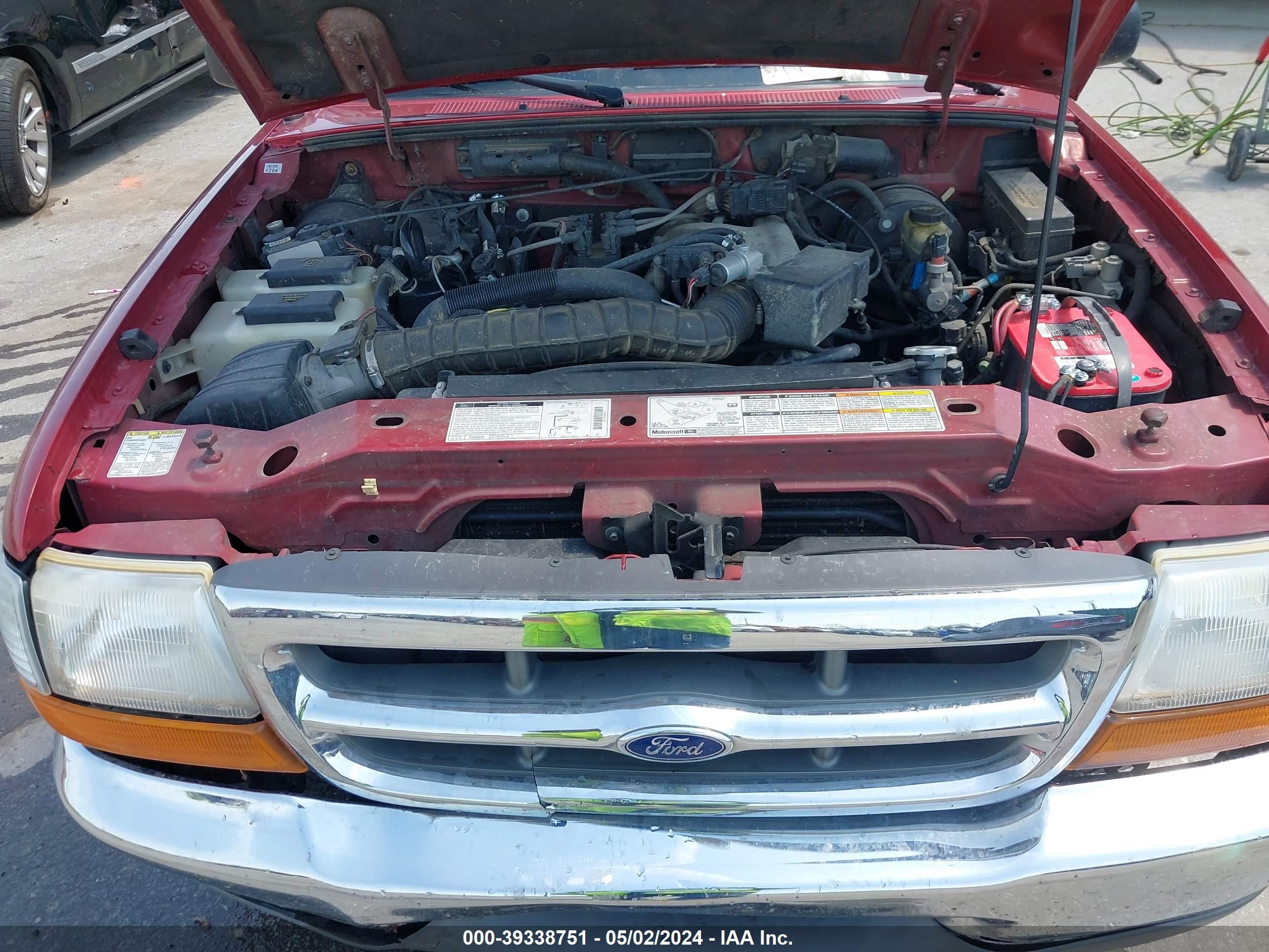 Photo 9 VIN: 1FTYR14V9YTA68263 - FORD RANGER 