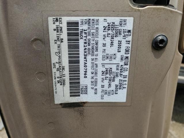 Photo 11 VIN: 1FTYR14X3WTA07960 - FORD RANGER 