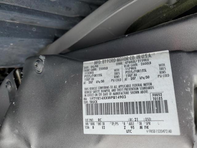 Photo 12 VIN: 1FTYR14XXWPB14903 - FORD RANGER SUP 