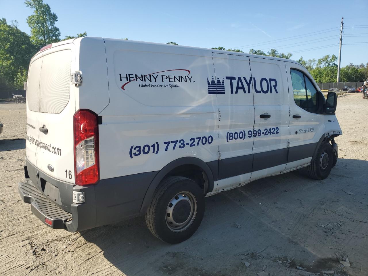 Photo 2 VIN: 1FTYR1ZM9GKB38607 - FORD TRANSIT 