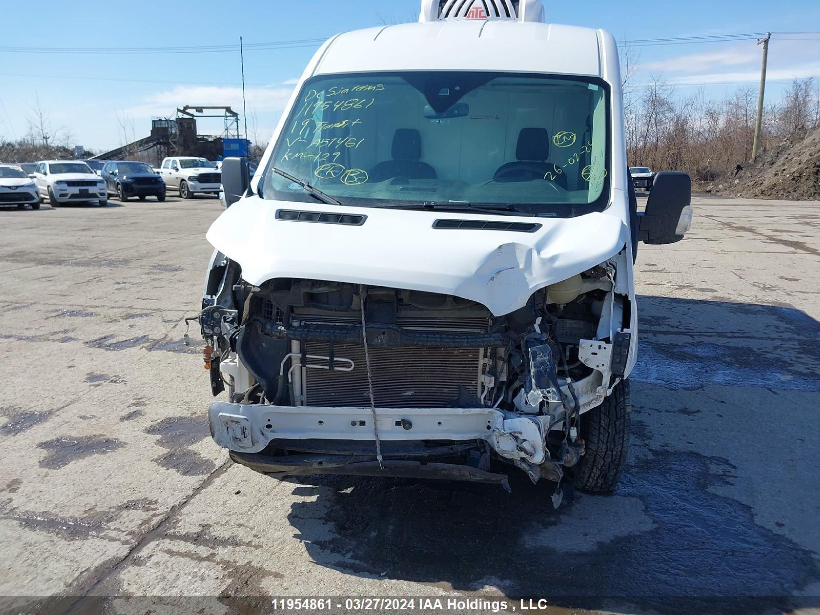 Photo 5 VIN: 1FTYR2CM5KKA57451 - FORD TRANSIT 