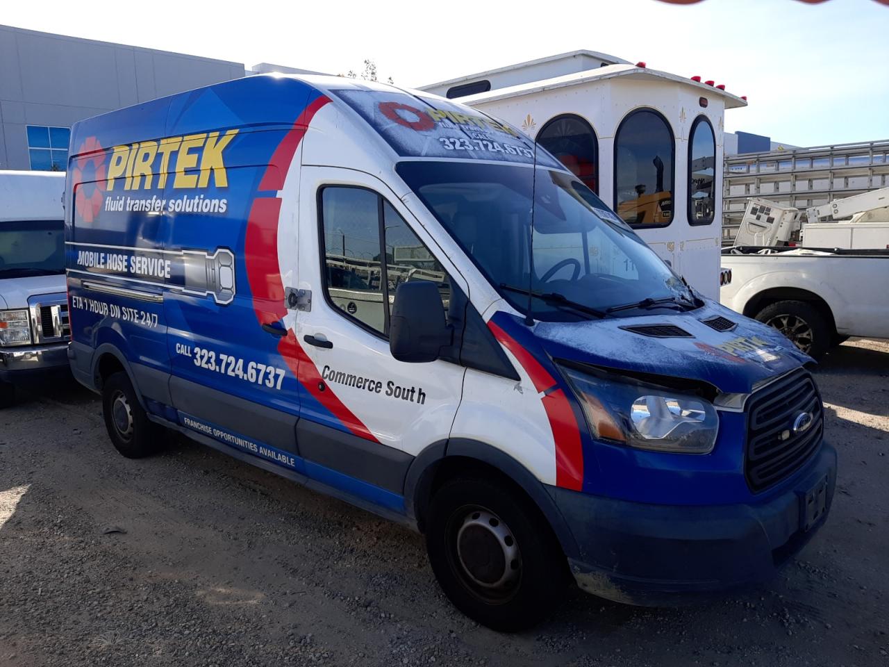 Photo 3 VIN: 1FTYR2XG2HKB56273 - FORD TRANSIT 