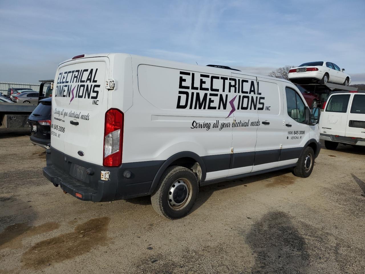 Photo 2 VIN: 1FTYR2ZM2HKA23614 - FORD TRANSIT 