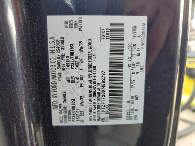 Photo 12 VIN: 1FTZF1720XNB82797 - FORD F150 