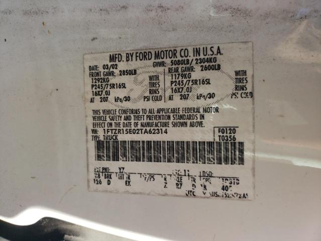 Photo 11 VIN: 1FTZR15E02TA62314 - FORD RANGER 