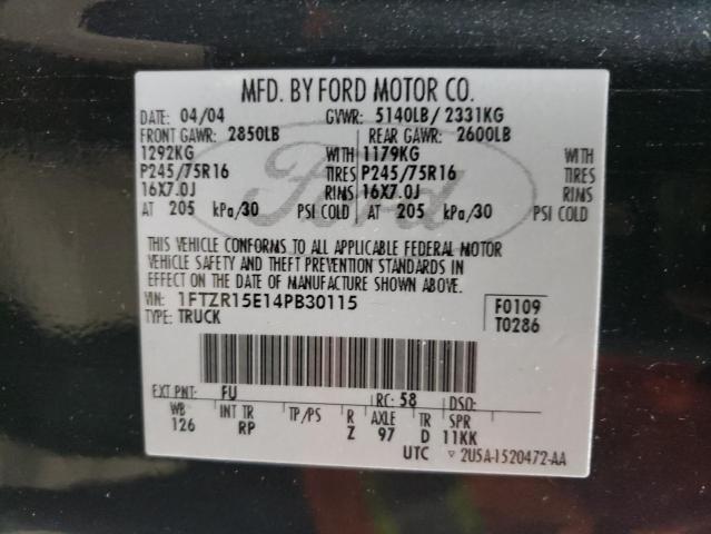 Photo 11 VIN: 1FTZR15E14PB30115 - FORD RANGER SUP 