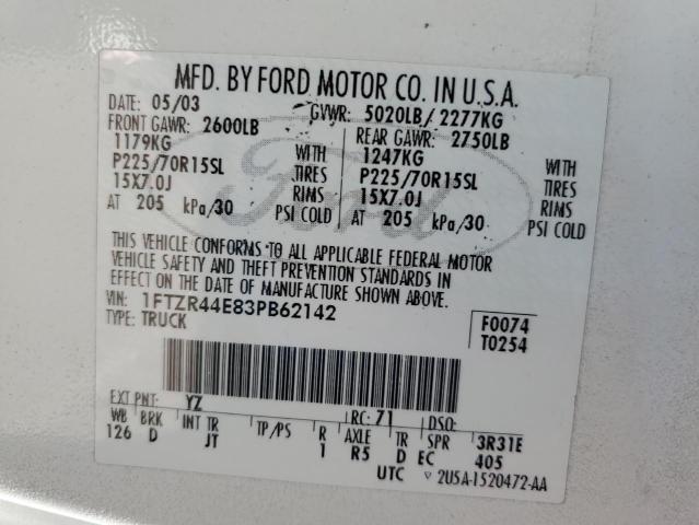 Photo 11 VIN: 1FTZR44E83PB62142 - FORD RANGER SUP 