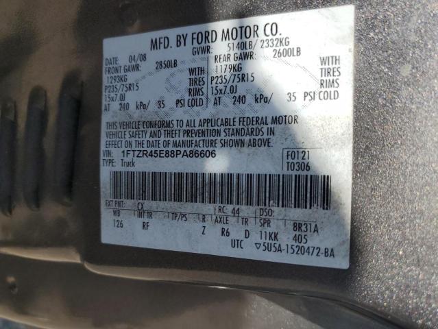 Photo 11 VIN: 1FTZR45E88PA86606 - FORD RANGER 