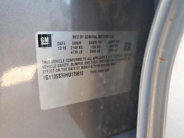 Photo 11 VIN: 1G1105S39HU179810 - CHEVROLET IMPALA LT 