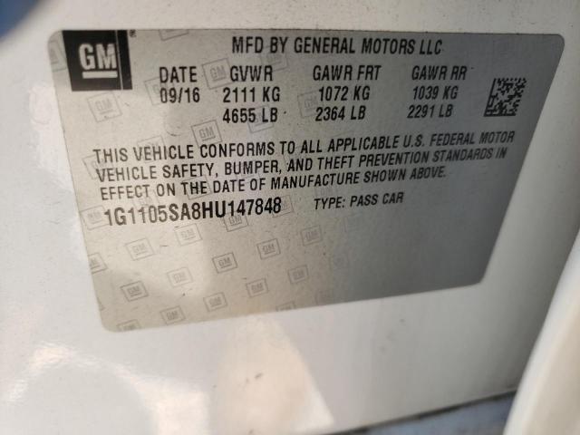 Photo 11 VIN: 1G1105SA8HU147848 - CHEVROLET IMPALA LT 