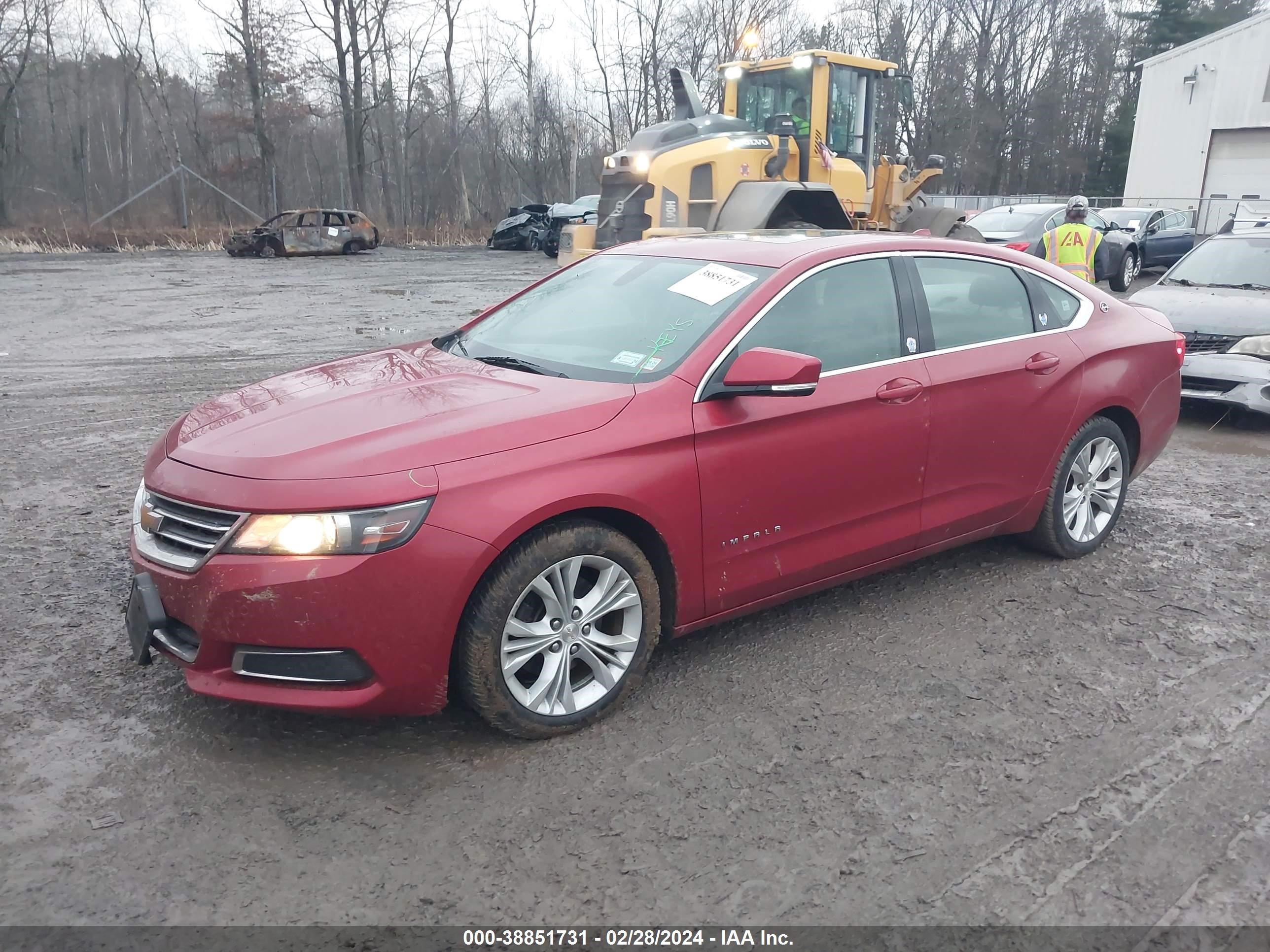 Photo 1 VIN: 1G1125S32EU103349 - CHEVROLET IMPALA 