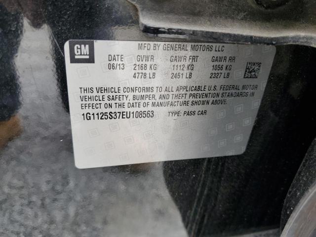 Photo 11 VIN: 1G1125S37EU108563 - CHEVROLET IMPALA LT 