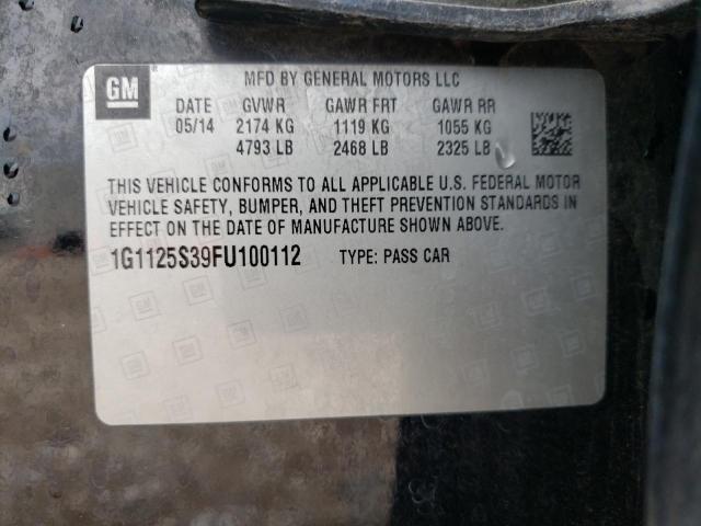 Photo 12 VIN: 1G1125S39FU100112 - CHEVROLET IMPALA 