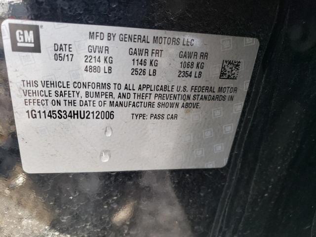 Photo 11 VIN: 1G1145S34HU212006 - CHEVROLET IMPALA 