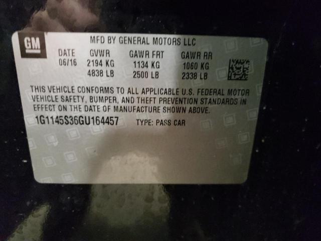 Photo 11 VIN: 1G1145S36GU164457 - CHEVROLET IMPALA LTZ 