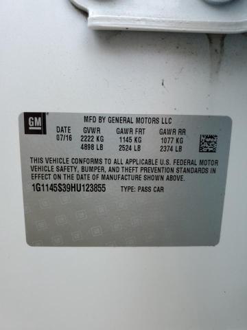 Photo 12 VIN: 1G1145S39HU123855 - CHEVROLET IMPALA PRE 