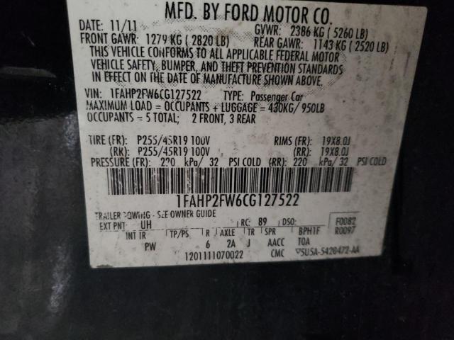 Photo 11 VIN: 1G1145SL2EU149712 - FORD TAURUS 