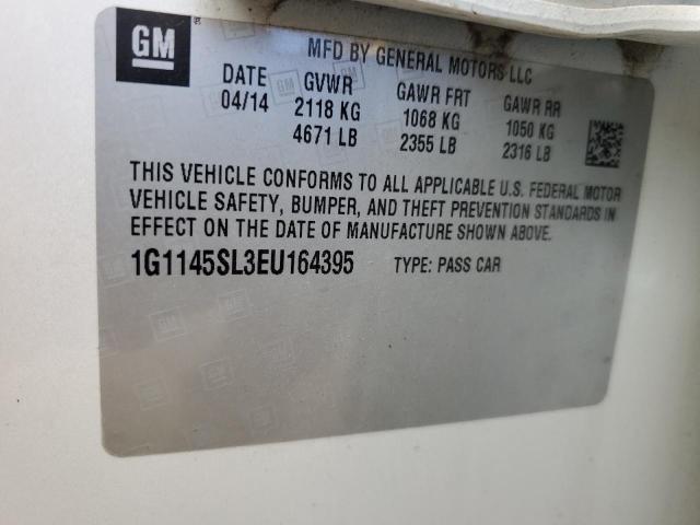 Photo 11 VIN: 1G1145SL3EU164395 - CHEVROLET IMPALA LTZ 