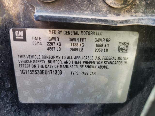 Photo 9 VIN: 1G1155S30EU171303 - CHEVROLET IMPALA LTZ 