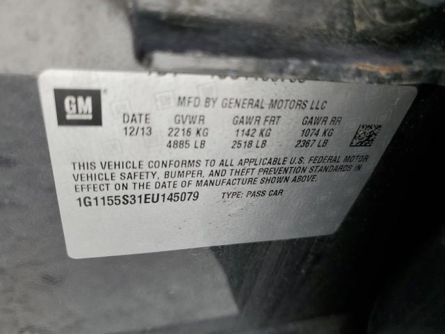 Photo 12 VIN: 1G1155S31EU145079 - CHEVROLET IMPALA 