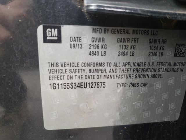 Photo 11 VIN: 1G1155S34EU127675 - CHEVROLET IMPALA 