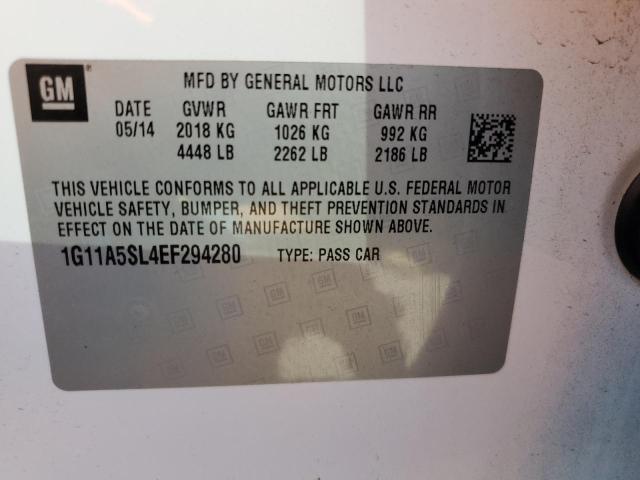 Photo 12 VIN: 1G11A5SL4EF294280 - CHEVROLET MALIBU 