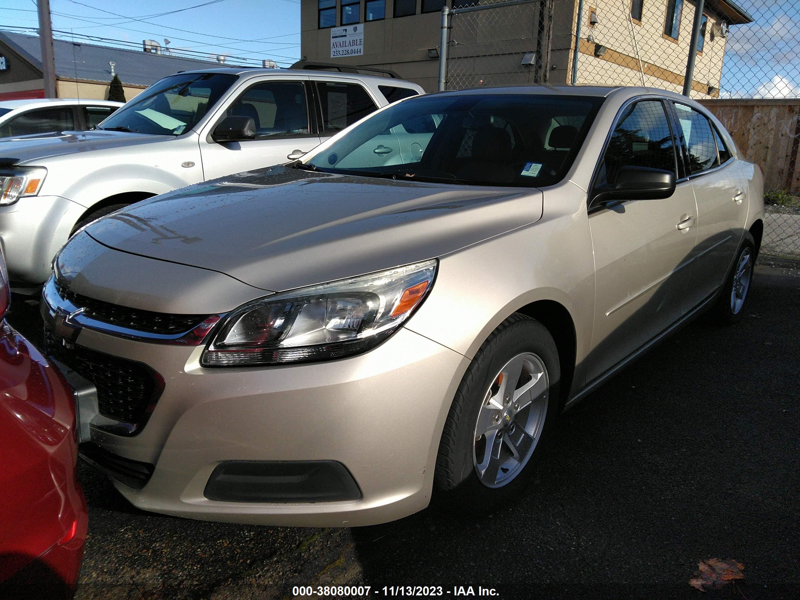 Photo 1 VIN: 1G11A5SL4FF101885 - CHEVROLET MALIBU 