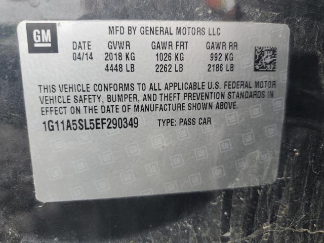 Photo 12 VIN: 1G11A5SL5EF290349 - CHEVROLET MALIBU LS 