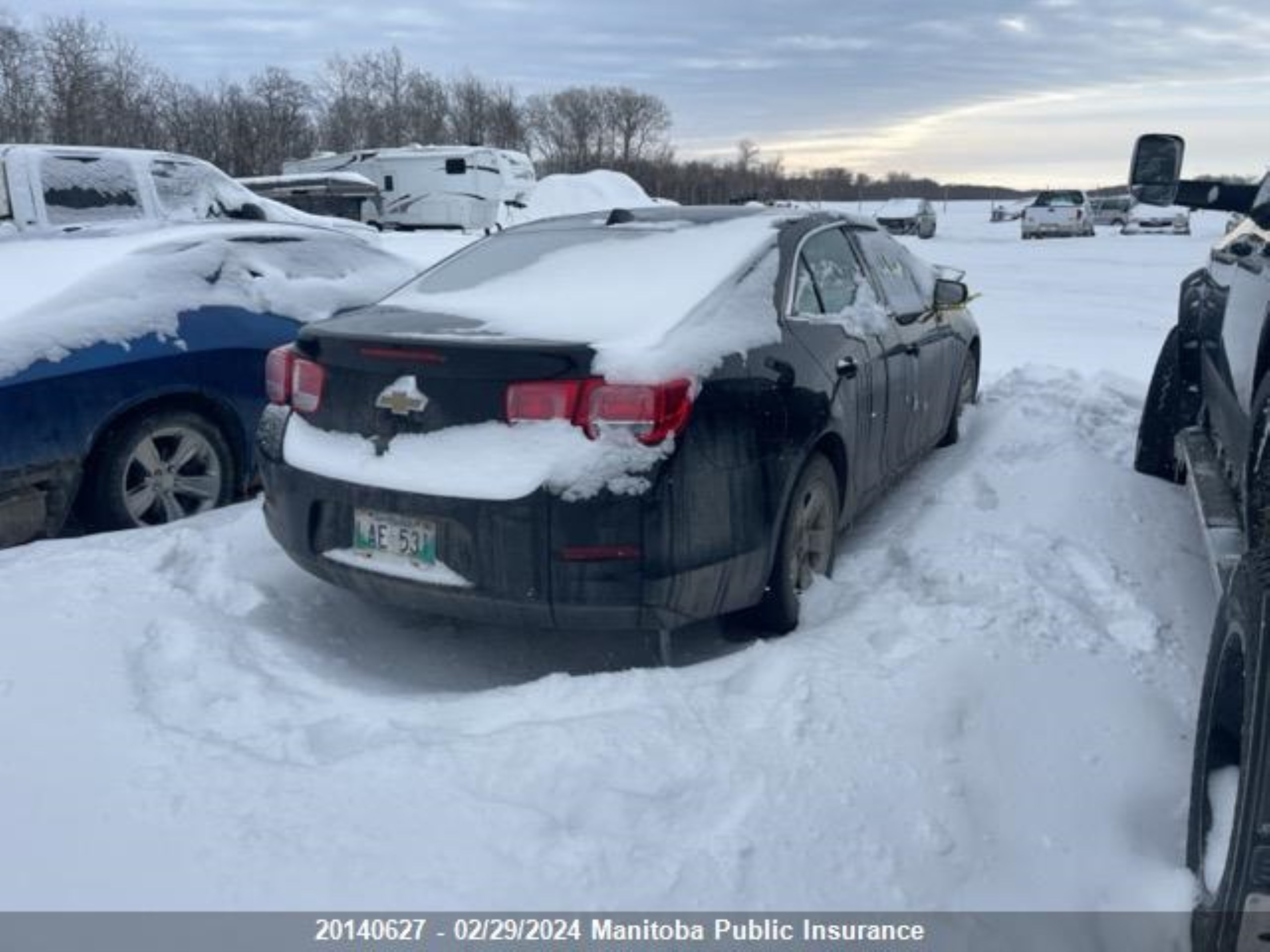 Photo 2 VIN: 1G11B5SA7DU125974 - CHEVROLET MALIBU 