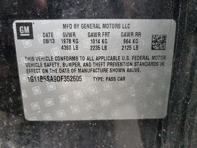 Photo 11 VIN: 1G11B5SA9DF352605 - CHEVROLET MALIBU 